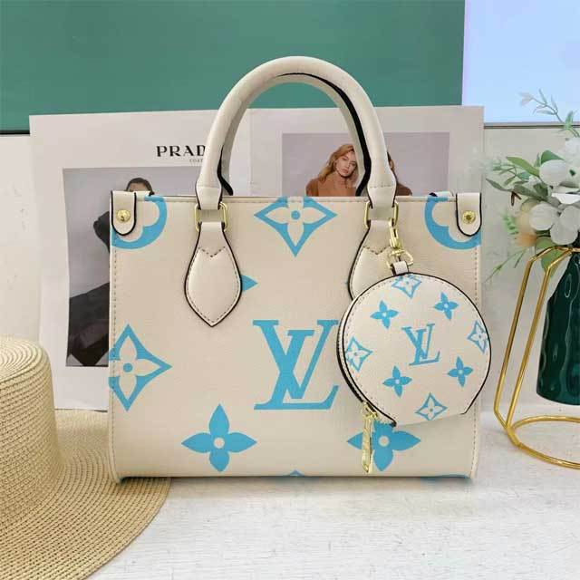 Leather Fashion Print Women Crossbody Handbag