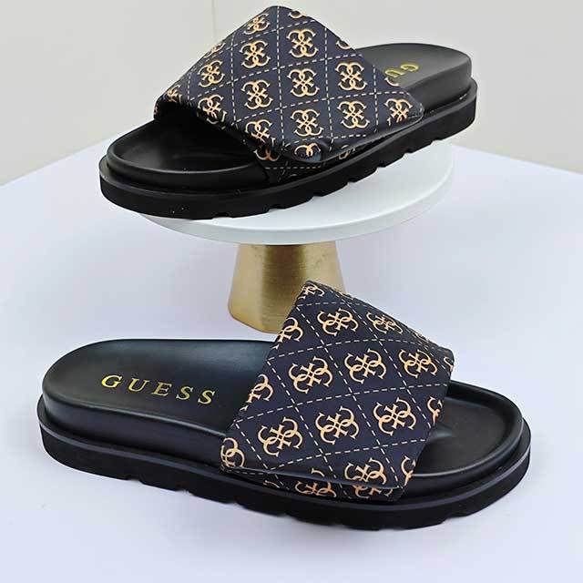 Adjustable Open Toe Thick Sole Flats