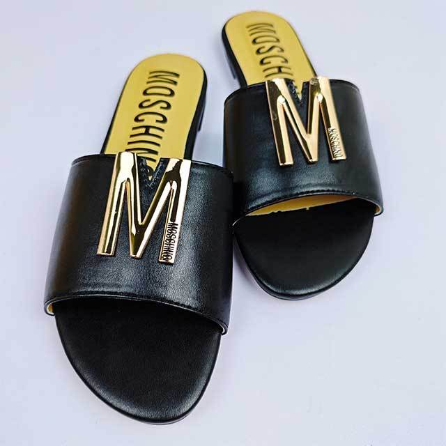 Elegant Style Flat Slides Shoes