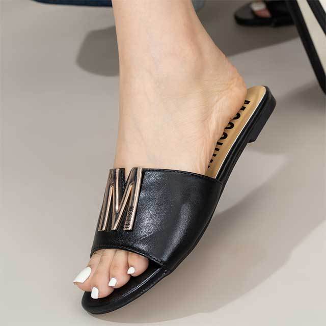 Elegant Style Flat Slides Shoes