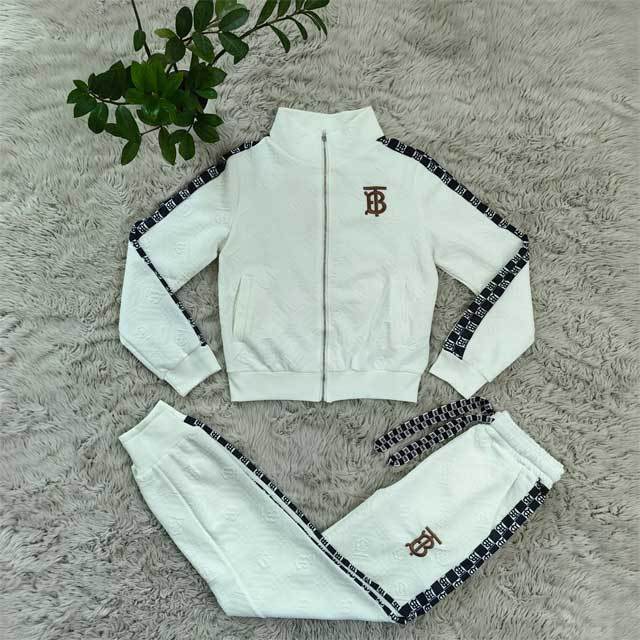 Embroidery Embossing Fall Sport Pants Suit