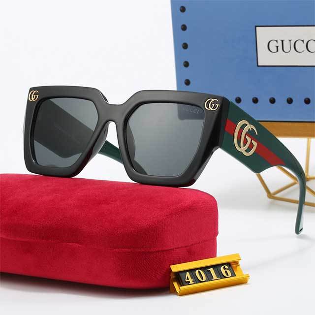 Brand Designer Retro Rectangle Sun Glasses