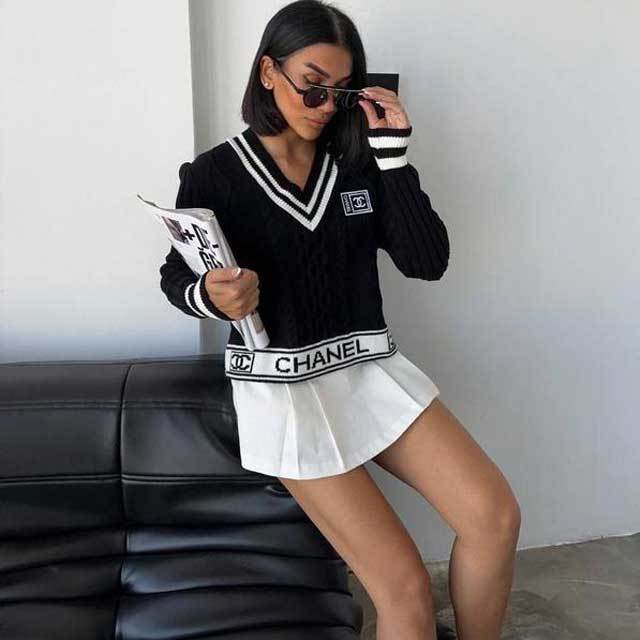 Knit Casual Sweater Top