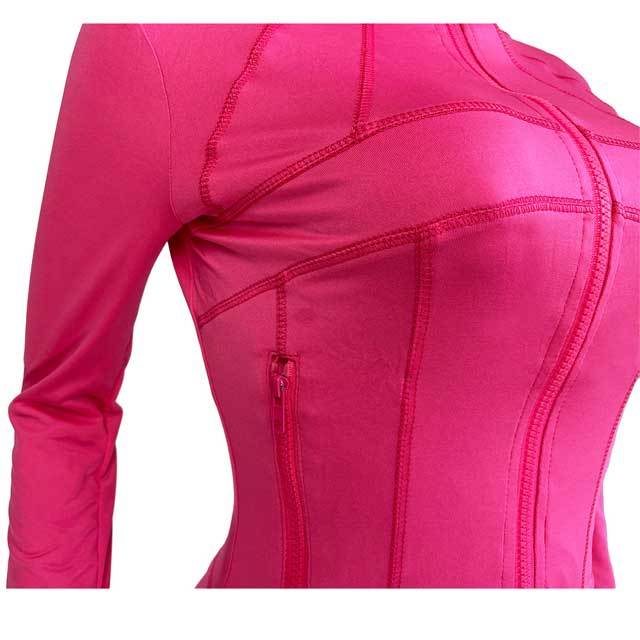 Basic Zipper Top Skinny Jogging Pants Suit