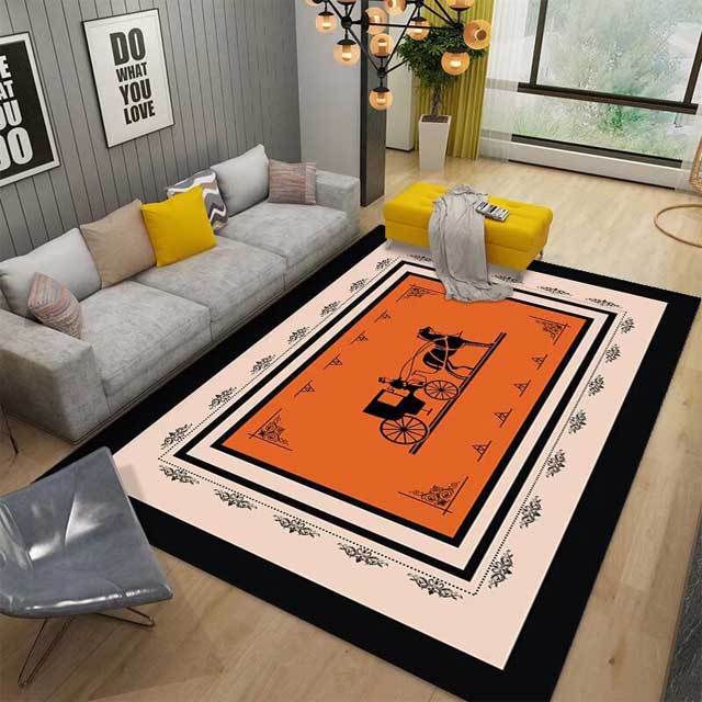 Fashion Print Home Use Non-slip Carpet