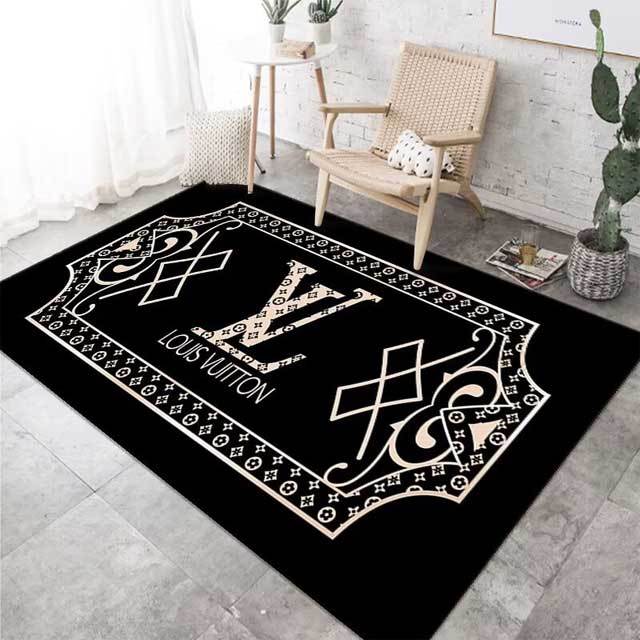 Printed Fashion Bedroom Non-slip Carpet