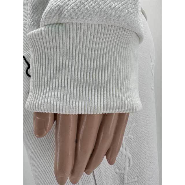 Embroidery Embossing Fall Sport Pants Set