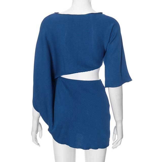 Hollow Out Casual Mini Dress
