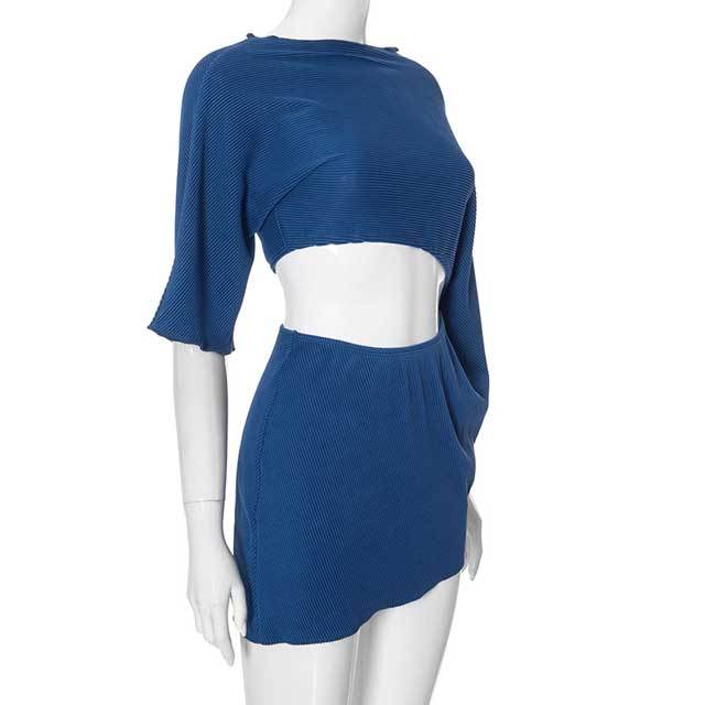 Hollow Out Casual Mini Dress