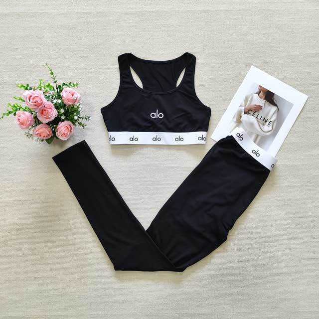 Letter Embroidery Casual Jogging Suit