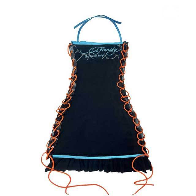 Printed Lace-Up Casual Dress