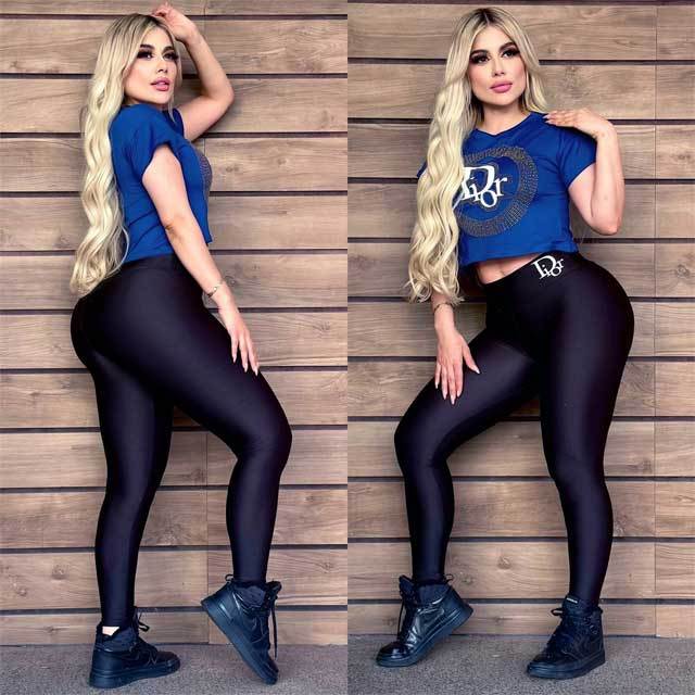 Rhinestones Short Sleeve Casual Jogging Suit