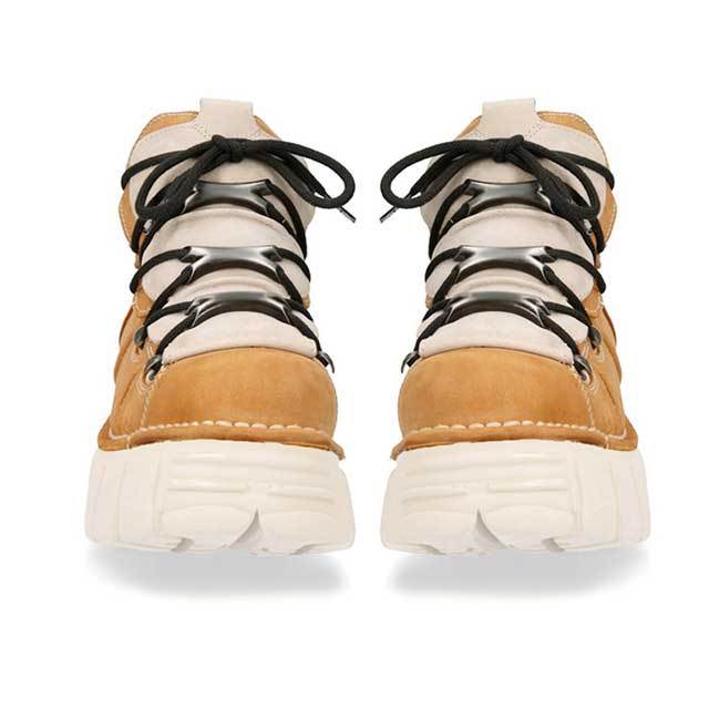 Lace-Up Unisex Punk Platform Shoes
