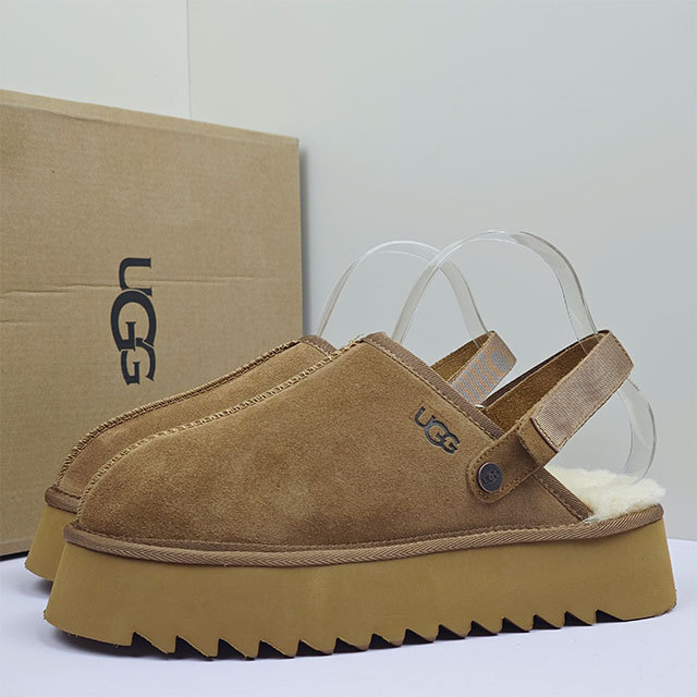 Thick-soled Toe-cap Furry Slippers
