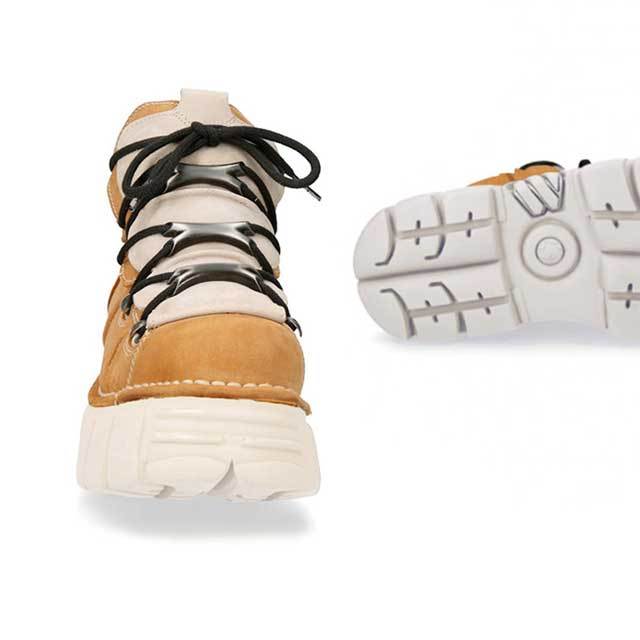 Lace-Up Unisex Punk Platform Shoes