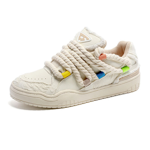 Casual Style Flat Sneakers