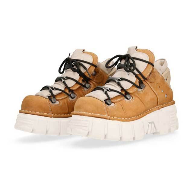 Lace-Up Unisex Punk Platform Shoes