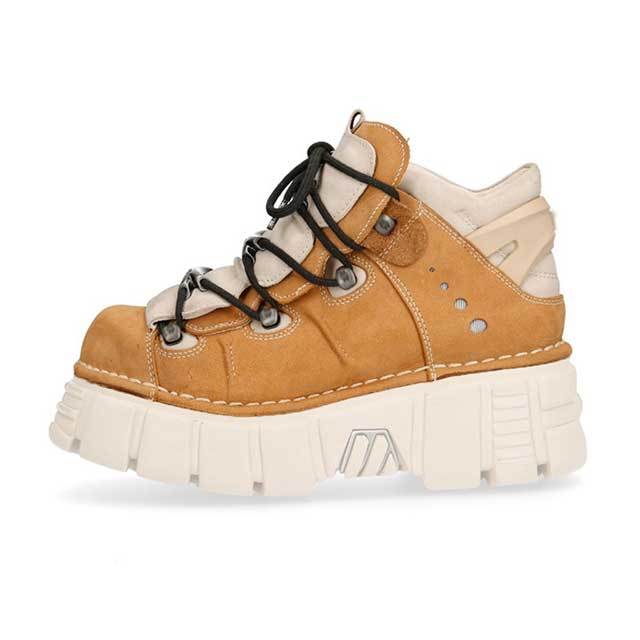 Lace-Up Unisex Punk Platform Shoes