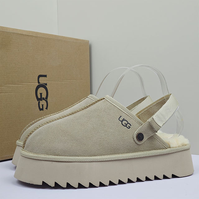 Thick-soled Toe-cap Furry Slippers