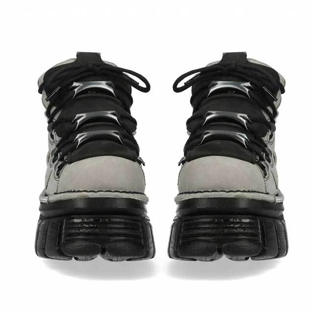 Vintage Lace-Up Punk Platform Shoes