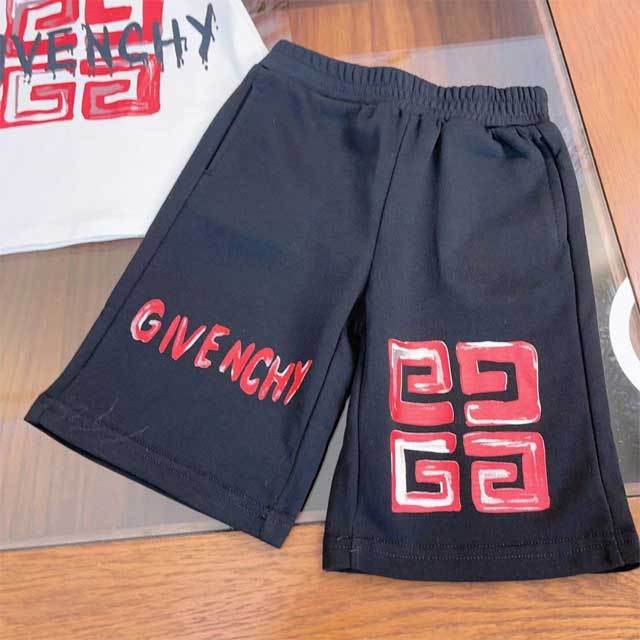 Printed Polo Top Casual Short Set For Kids