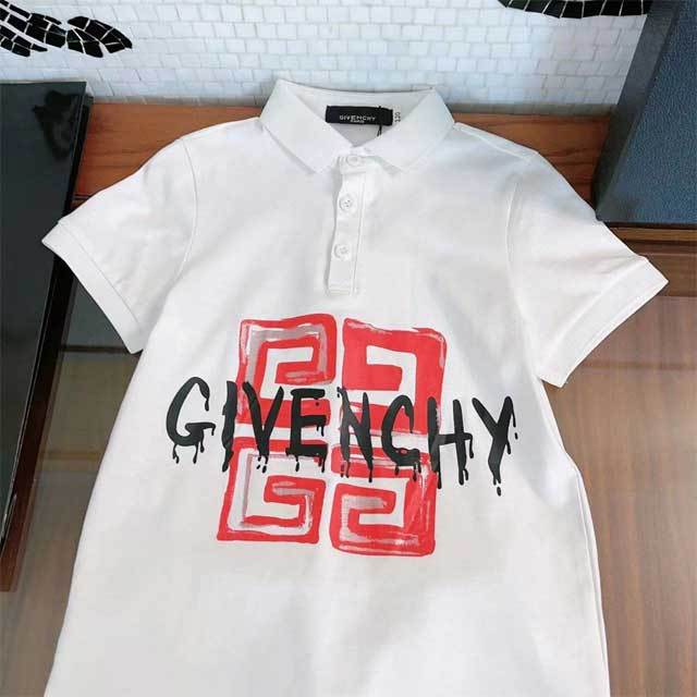 Printed Polo Top Casual Short Set For Kids