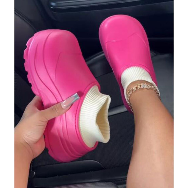 Elastic Socks Slip-on Slipper Shoes