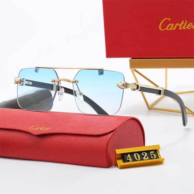 Metal Frame Gradient Lens Glasses