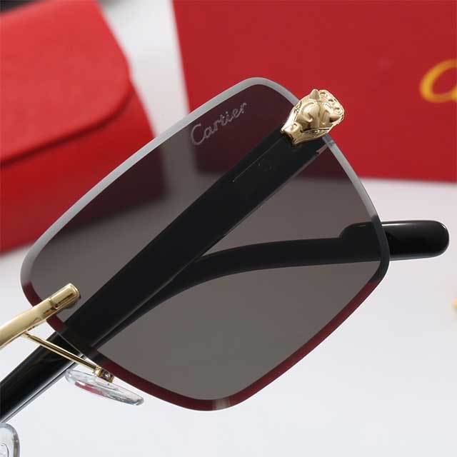 Luxury Style Square Rimless Sunglasses