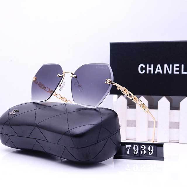 Metal Chains Frameless Luxury Glasses