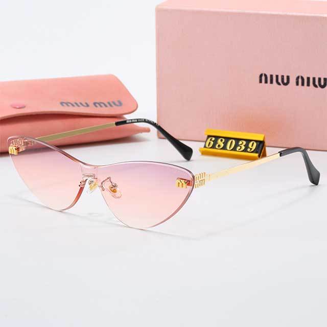 Cat Eye Shape Frameless Glasses