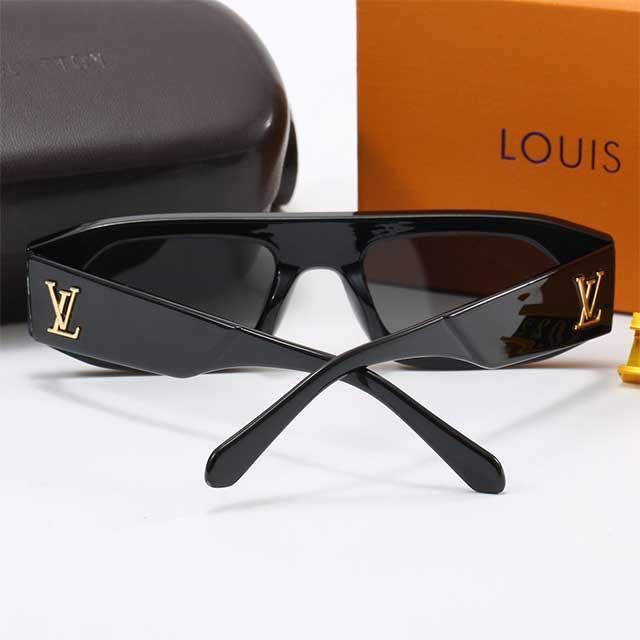 Rectangular Frame Trendy Sunglasses
