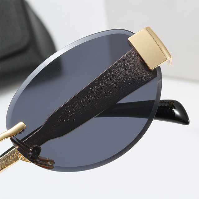 Rimless Oval Personalized Glasses