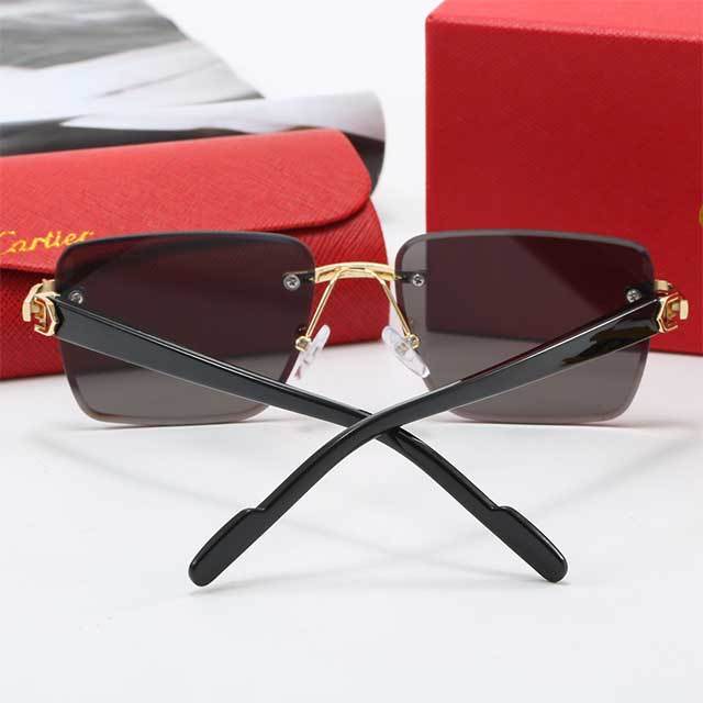 Luxury Style Square Rimless Sunglasses