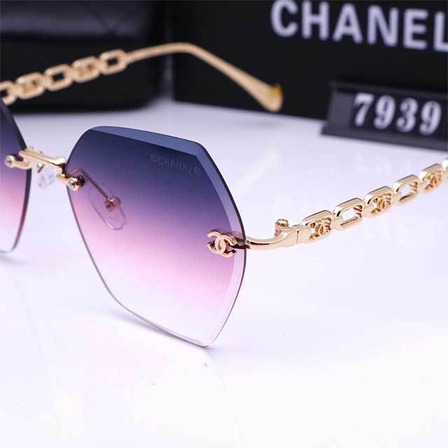 Metal Chains Frameless Luxury Glasses