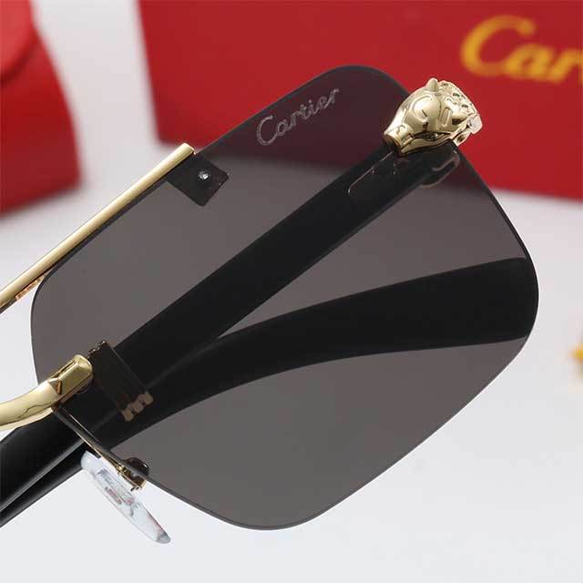 Metal Frame Gradient Lens Glasses