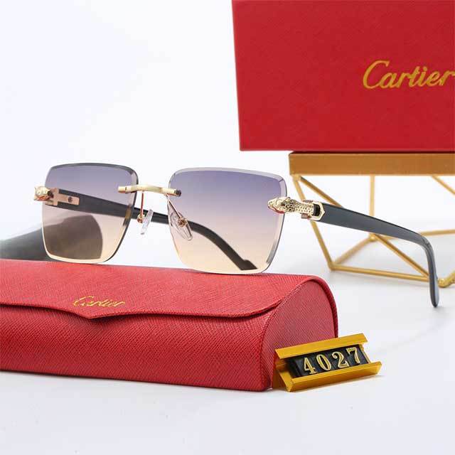 Luxury Style Square Rimless Sunglasses