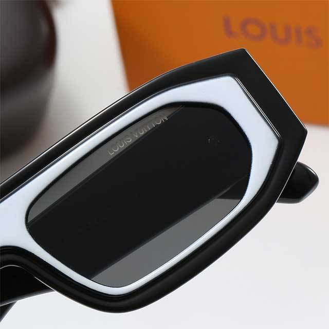Rectangular Frame Trendy Sunglasses