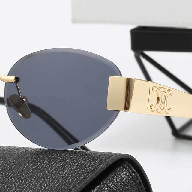 Rimless Oval Personalized Glasses