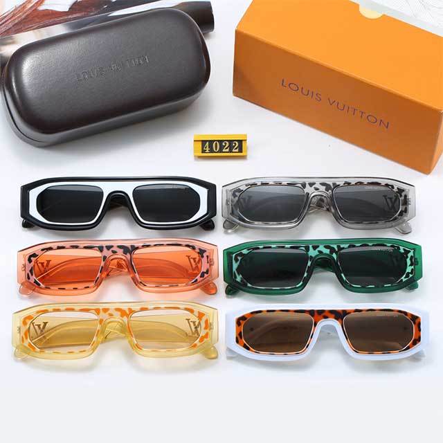 Rectangular Frame Trendy Sunglasses