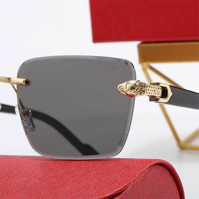 Luxury Style Square Rimless Sunglasses