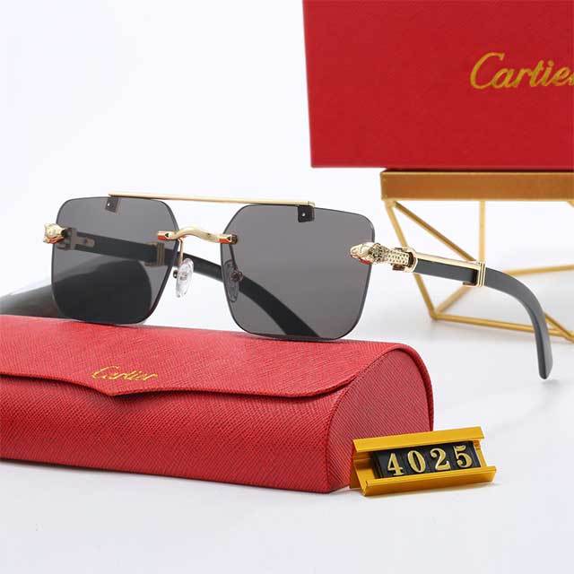 Metal Frame Gradient Lens Glasses