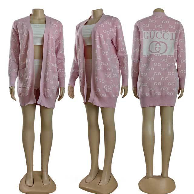 Knit Fashion Cardigan Coat