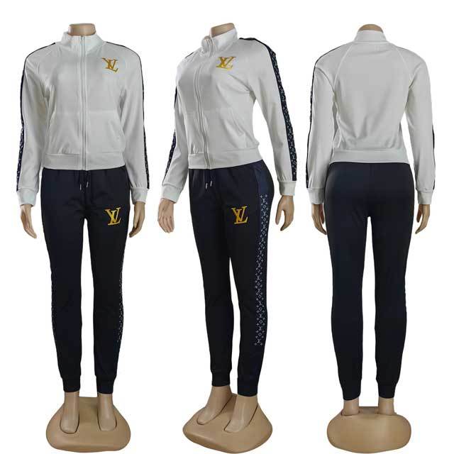 Printed Fashion Fall Tracksuit Set