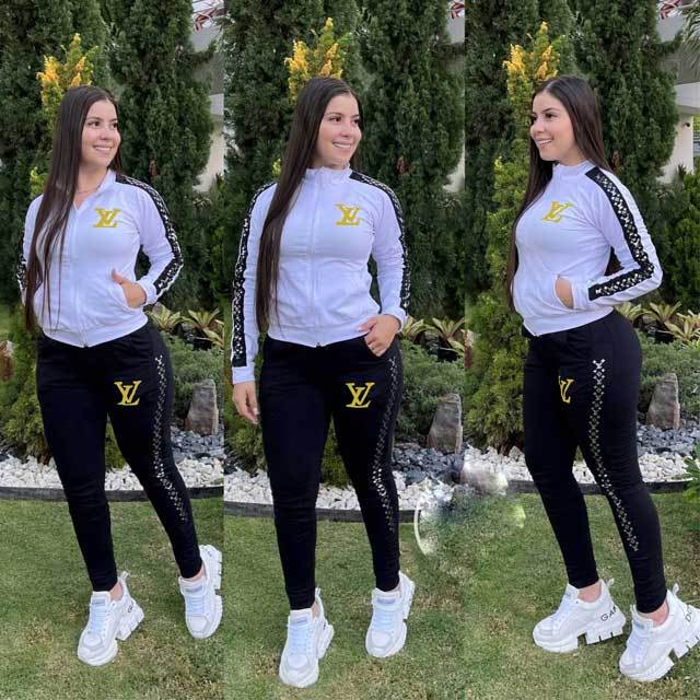Printed Fashion Fall Tracksuit Set