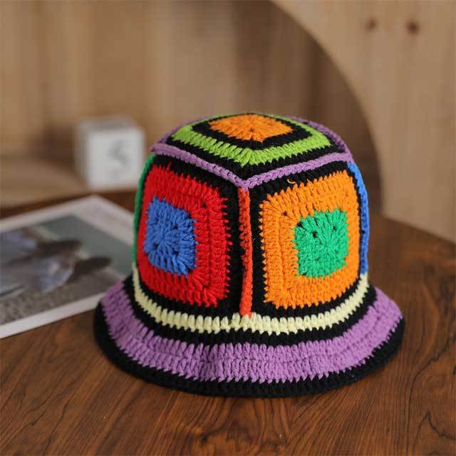Color Block Bucket Hat