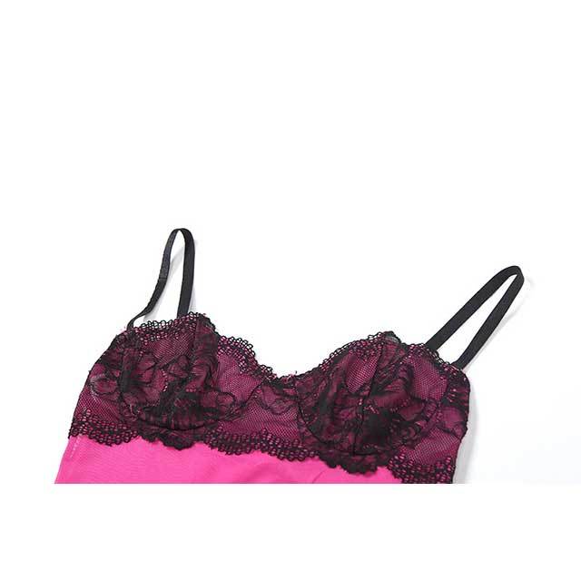 Lace Patchwork Low-waist Pant Set