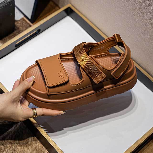 Hollow Out Platform Shoes Sandals