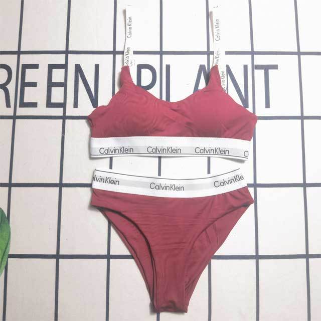 Letter Design Sexy Bikini Set