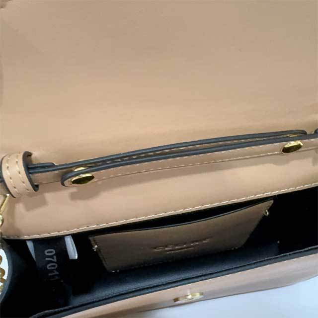 Chained Leather Fashion Messenger Bag